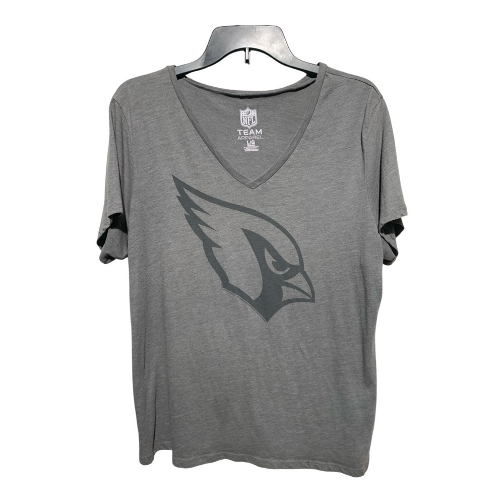 Women’s NFL Team Apparel Arizona Cardinals Fan V- Neck Size Large